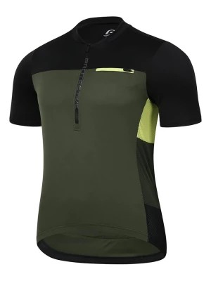 Zdjęcie produktu Protective Koszulka kolarska "Gravel Pit" w kolorze oliwkowo-czarnym rozmiar: L