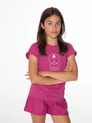 Zdjęcie produktu Protest Koszulka "Amelia" w kolorze fioletowym do kąpania rozmiar: 176