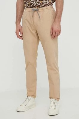 Zdjęcie produktu PS Paul Smith spodnie bawełniane kolor beżowy dopasowane M2R.652X.M21477