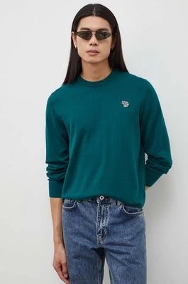 Zdjęcie produktu PS Paul Smith sweter bawełniany kolor zielony lekki M2R.503XZ.M21858