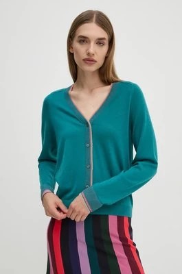 Zdjęcie produktu PS Paul Smith sweter damski kolor zielony lekki W2R.402N.N31198