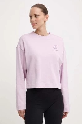 Zdjęcie produktu Puma bluza BETTER SPORTSWEAR damska kolor fioletowy z nadrukiem 679008