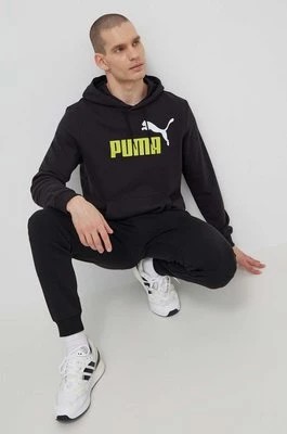 Zdjęcie produktu Puma bluza męska kolor czarny z kapturem 586765