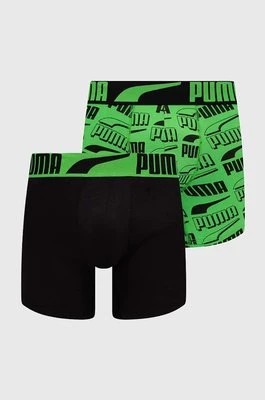 Zdjęcie produktu Puma bokserki 2-pack męskie kolor zielony 938307