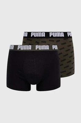 Zdjęcie produktu Puma bokserki 2-pack męskie kolor zielony 938324