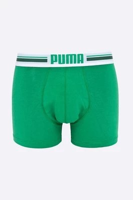 Zdjęcie produktu Puma - Bokserki Puma Placed logo boxer 2p green (2-pack) 90651904
