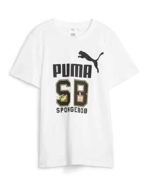 Zdjęcie produktu Puma Koszulka "PUMA x SPONGEBOB" w kolorze białym rozmiar: 176