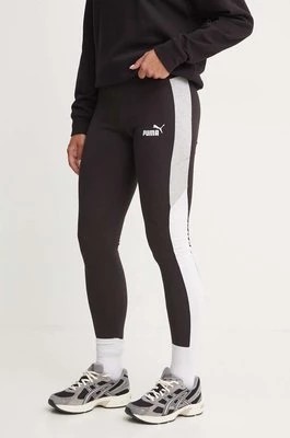 Zdjęcie produktu Puma legginsy damskie kolor czarny wzorzyste 681648