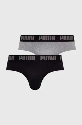 Zdjęcie produktu Puma slipy 2-pack męskie kolor szary 938322