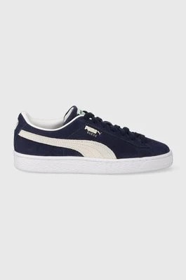 Zdjęcie produktu Puma sneakersy zamszowe Suede Classic XXI kolor granatowy 374915