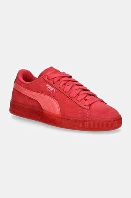 Zdjęcie produktu Puma sneakersy zamszowe Suede Classic Translucent kolor czerwony 398818