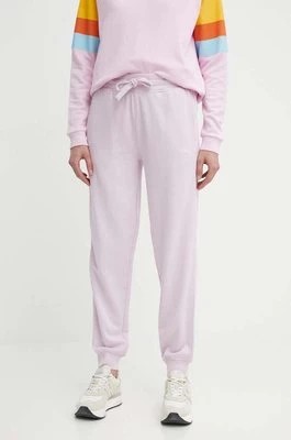 Zdjęcie produktu Puma spodnie dresowe bawełniane HER kolor fioletowy gładkie 677889
