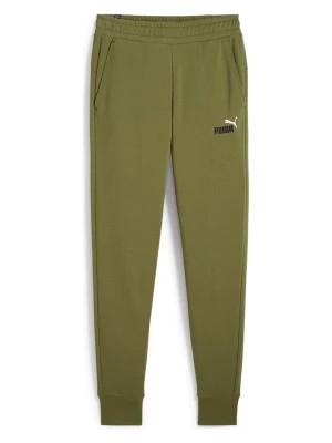 Zdjęcie produktu Puma Spodnie dresowe "ESS+ 2" w kolorze khaki rozmiar: XXL