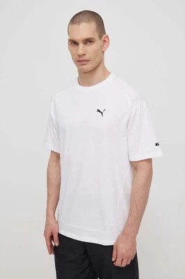 Zdjęcie produktu Puma t-shirt bawełniany RAD/CAL męski kolor biały gładki 678913