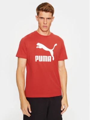 Zdjęcie produktu Puma T-Shirt Classics Logo 530088 Czerwony Regular Fit