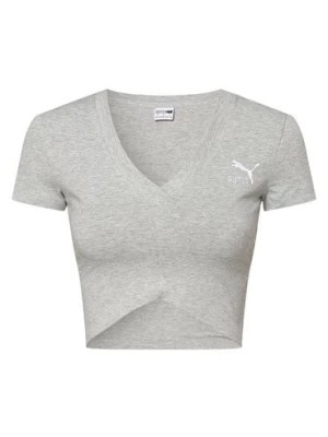 Zdjęcie produktu Puma T-shirt damski Kobiety Dżersej szary marmurkowy,