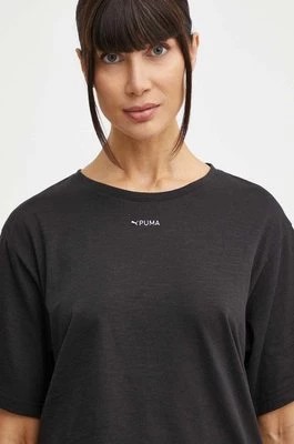 Zdjęcie produktu Puma t-shirt treningowy kolor czarny 525115