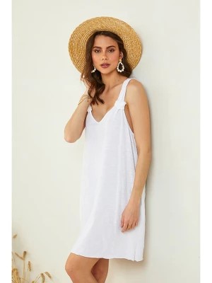 Zdjęcie produktu Pure Cotton Sukienka w kolorze białym rozmiar: L/XL