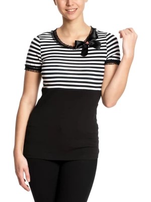Zdjęcie produktu Pussy Deluxe Koszulka "Stripey" w kolorze czarno-białym rozmiar: S