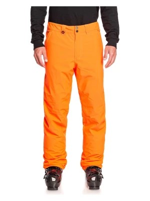 Zdjęcie produktu Quiksilver Spodnie narciarskie "Arcade" w kolorze pomarańczowym rozmiar: L