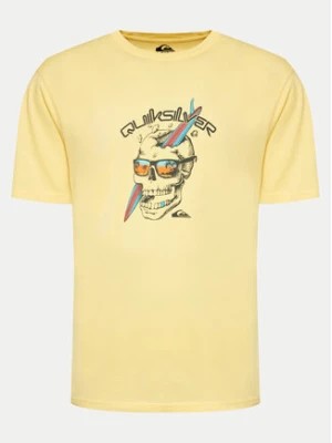 Zdjęcie produktu Quiksilver T-Shirt One Last Surf EQYZT07674 Żółty Regular Fit