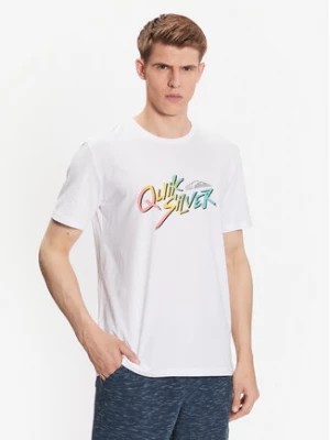 Zdjęcie produktu Quiksilver T-Shirt Signature Move EQYZT07223 Biały Regular Fit
