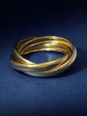 Zdjęcie produktu Rafaella Pozłacany pierścionek "Hestia" rozmiar: 52