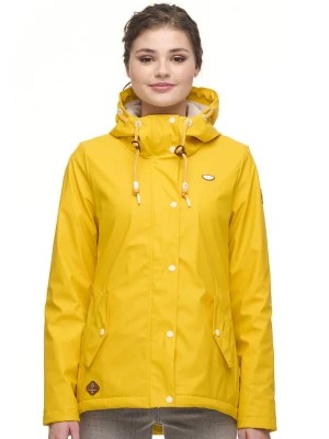 Zdjęcie produktu ragwear Kurtka przeciwdeszczowa w kolorze żółtym rozmiar: M