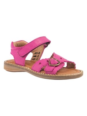 Zdjęcie produktu Rap Skórzane sandały w kolorze różowym rozmiar: 34