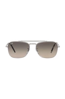 Zdjęcie produktu Ray-Ban okulary przeciwsłoneczne NEW CARAVAN kolor szary 0RB3636