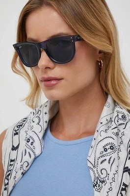 Zdjęcie produktu Ray-Ban okulary przeciwsłoneczne WAYFARER REVERSE kolor granatowy 0RBR0502S