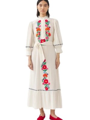 Zdjęcie produktu Ręcznie haftowana sukienka maxi Clotilda Antik Batik