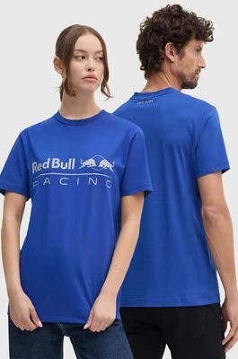 Zdjęcie produktu Red Bull Racing x Pepe Jeans t-shirt bawełniany kolor niebieski z nadrukiem RU500005