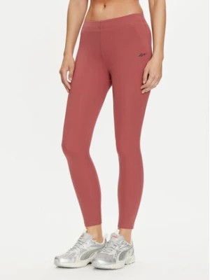 Zdjęcie produktu Reebok Legginsy Yoga Peached 7/8 Tight 100037475 Bordowy Slim Fit