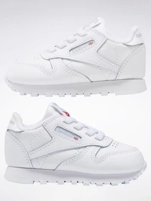 Zdjęcie produktu Reebok Skórzane sneakersy "Classic" w kolorze białym rozmiar: 23,5
