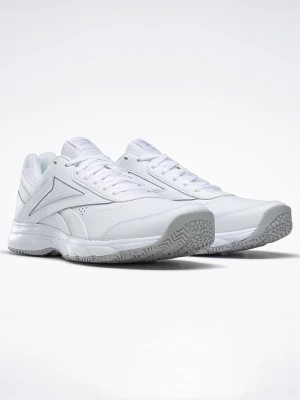 Zdjęcie produktu Reebok Skórzane sneakersy "Work N Cushion 4.0" w kolorze białym rozmiar: 44,5