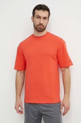 Zdjęcie produktu Reebok t-shirt treningowy Active Collective kolor pomarańczowy gładki 100075750