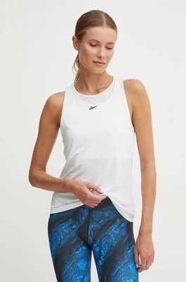 Zdjęcie produktu Reebok top treningowy Chill Athletic kolor biały 100205694