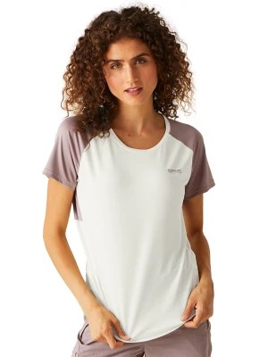 Zdjęcie produktu Regatta Koszulka sportowa "Emera" w kolorze biało-jasnoróżowym rozmiar: 44