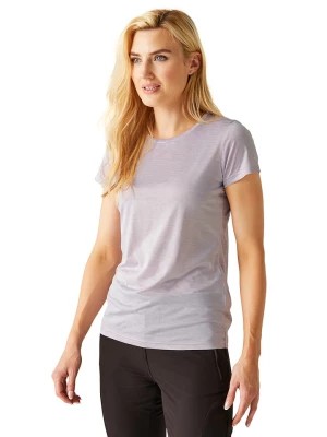 Zdjęcie produktu Regatta Koszulka sportowa "Fingal Edition" w kolorze fioletowym rozmiar: 34