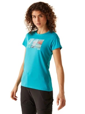 Zdjęcie produktu Regatta Koszulka sportowa "Fingal VIII" w kolorze niebieskim rozmiar: 38