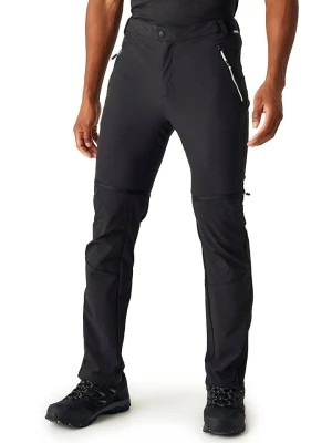 Zdjęcie produktu Regatta Spodnie funkcyjne Zipp-Off "Mountain" w kolorze czarnym rozmiar: 52