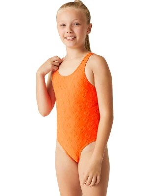 Zdjęcie produktu Regatta Strój kąpielowy "Katrisse" w kolorze pomarańczowym rozmiar: 152