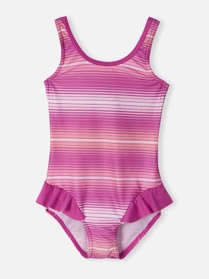 Zdjęcie produktu Reima Strój kąpielowy "Korfu" w kolorze fioletowym rozmiar: 80