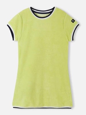 Zdjęcie produktu Reima Sukienka "Iholla" w kolorze limonkowym rozmiar: 134