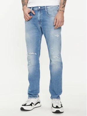 Zdjęcie produktu Replay Jeansy Anbass M914Y.000.573 Niebieski Slim Fit