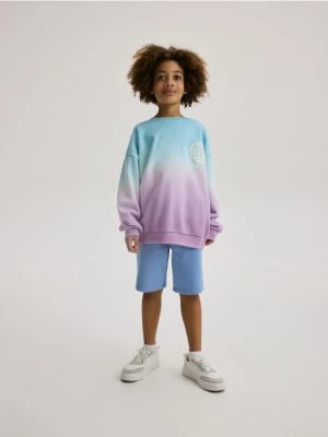 Zdjęcie produktu Reserved - Bawełniana bluza oversize - fioletowy