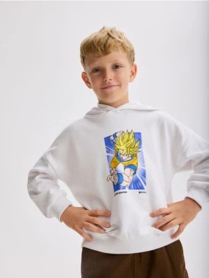 Zdjęcie produktu Reserved - Bluza oversize Dragon Ball - biały