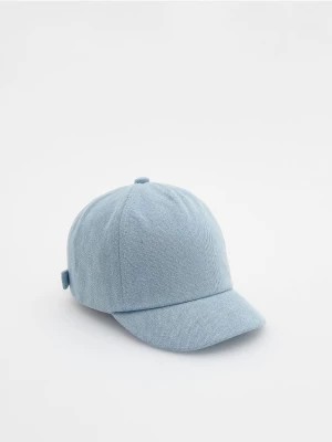 Zdjęcie produktu Reserved - Denimowa czapka z daszkiem - jasnoniebieski