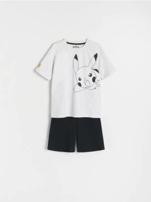 Zdjęcie produktu Reserved - Dwuczęściowa piżama Pokémon - jasnoszary